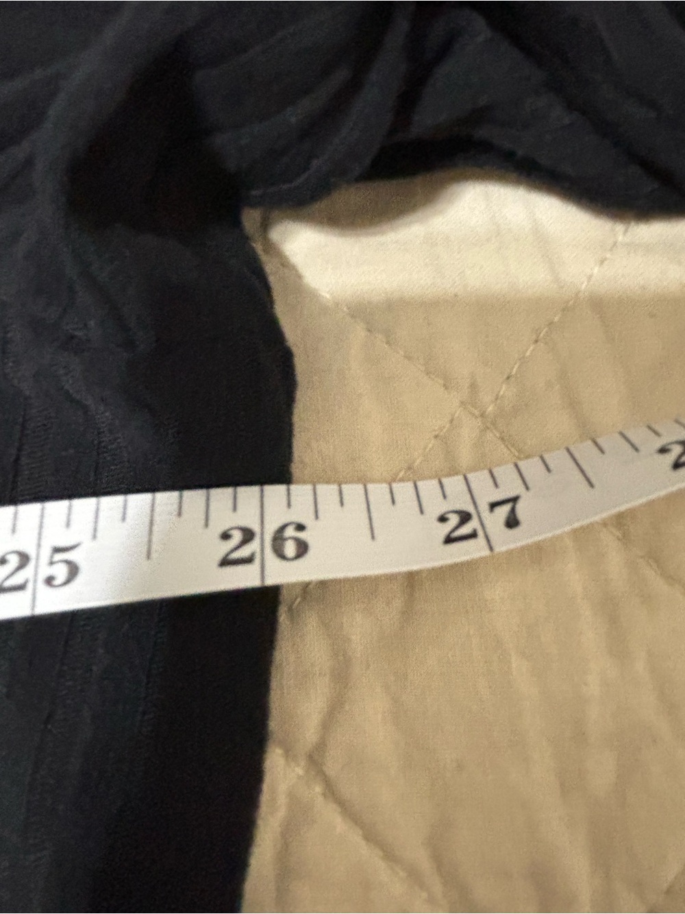 Lands' End Black Ribbed Button-Up Top - Picture 4 of 6
